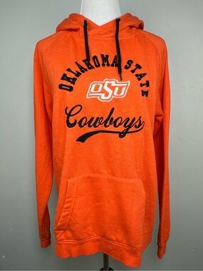Oklahoma State Cowboys Hoodie Women’s XL Orange Colosseum Embroidered OSU